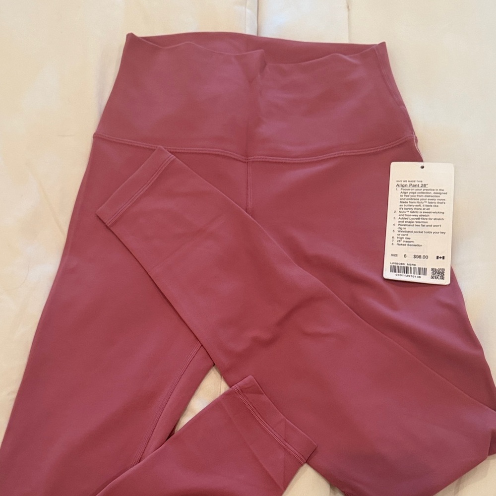 Lululemon Align Pants 28”
